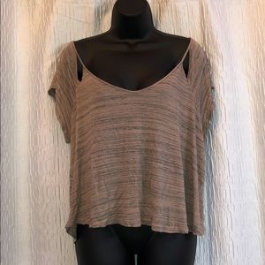 Lush soft v neck T shirt